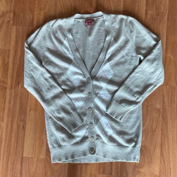 Merona argyle cardigan - Picture 1 of 6